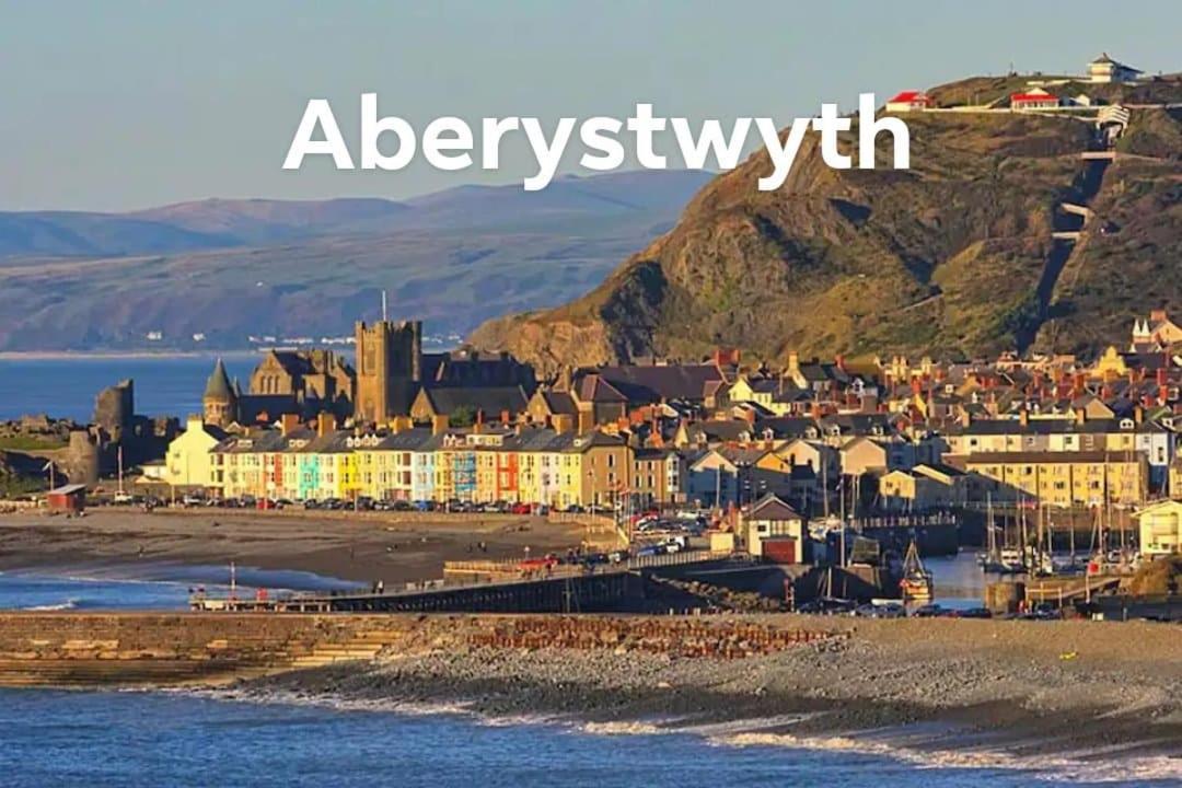 Bridge View Victorian Townhouse Central Aberystwyth Sleeps 6 מראה חיצוני תמונה
